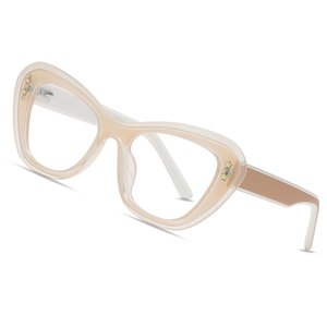 เลนส์ TR unisex แสงสีฟ้าป้องกันน้ำหนักเบา TR90มีสีสันแมวตาออกแบบสำหรับชีวิตประจำวันการประชุมอ่านคอมพิวเตอร์ - Product Image 2