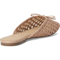Sandales plates sexy à enfiler pour femmes, vert clair, été