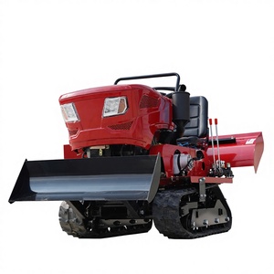 Matériel agricole : Mini-<span class=keywords><strong>tracteur</strong></span> chenillé 25hp 30hp 35hp avec rotoculteur et charrue - Product Image 5