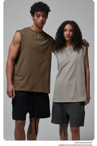 بيع بالجملة الصيف مخصص Oem فارغة تدريب اللياقة البدنية صالة الألعاب الرياضية ملابس الرجال ضغط قميص بلا أكمام تي شيرت الرجال قمم للدبابات - Product Image 4