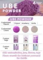 Poudre d'Igname Violette Ube Ingrédient Tendance, Poudre d'Igname Violette Ube en Vrac, Poudre de Dioscorea Cirrhosa Lour