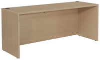 Bureau d'ordinateur moderne en bois 2026, panneau rectangulaire, montage facile et durable
