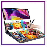 Laptop da Gaming con Doppio Monitor, Schermo Touch da 16 Pollici, 64GB RAM, 4TB SSD, Processore Intel Core I5 di 12a Generazione