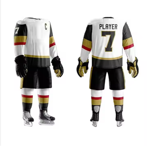 高品质轻质冰球制服新设计普通冰球服装 - Product Image 5