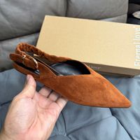 Chaussures plates élégantes et polyvalentes à bout pointu, doublées de fourrure, avec bride à la cheville et fermeture arrière, grandes tailles, pour femmes