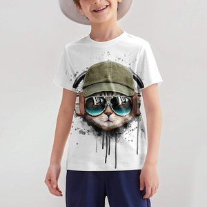 Fitspi Boys <strong>Shirts</strong> Girls Graphic 3d <strong>Novelty</strong> <strong>T</strong>-<strong>shirts</strong> for Kids Unisex Short Sleeve Top Tees <strong>Shirt</strong> for 6-16 Years Wholesale - Product Image 3