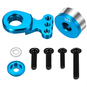 Brazo de Servo de Aleación de Aluminio 25T con Absorción de Impactos para <span class=keywords><strong>Tamiya</strong></span> TT02 1/10 <span class=keywords><strong>RC</strong></span>, Pieza de Mejora para Auto de Derrape, <span class=keywords><strong>Accesorios</strong></span> - Product Image 1
