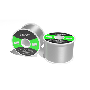 Alambre de soldadura Sn60Pb40 para acero inoxidable y hierro <span class=keywords><strong>galvanizado</strong></span>, <span class=keywords><strong>con</strong></span> núcleo de fundente ácido, 0.5mm 1mm 2mm, limpieza <span class=keywords><strong>con</strong></span> alcohol - Product Image 4