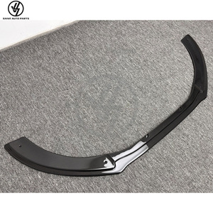 Alerón Delantero de Fibra de Carbono Estilo MTN para Audi RS6 C7 2008-2010, Nuevo Difusor Delantero con Acabado Brillante en Tejido Twill - Product Image 2