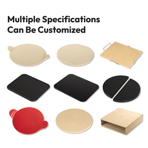 Pierre à pizza en cordiérite <span class=keywords><strong>pour</strong></span> la maison, chauffage rapide et uniforme, <span class=keywords><strong>pour</strong></span> les débutants en pâtisserie, permet de faire des pizzas croustillantes sans échecs - Product Image 5