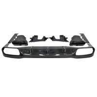 Diffuseur arrière en fibre de carbone style AMG W213 pour Mercedes Benz Classe E E53 E63 E63s AMG