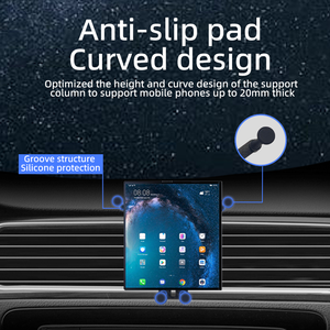 Adjustable Universal Carbon Air Vent Mount Stable Anti Slip Anti Shake Anti Drop 67mm-200mm Phones Foldable <b>Screen</b> Compatible - Product Image 4