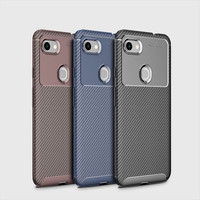 Coque de protection complète, 360 degrés, étui en Fiber de carbone TPU, pour Google pixel 3 5 4A 5G 5A 3A