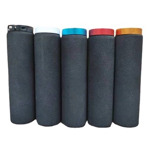 Poignées de vélo de montagne en alliage d'aluminium à double verrouillage unilatéral, antidérapantes et absorbant la transpiration, pour BMX et cruisers - Product Image 4