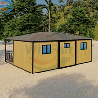 WinFair Chine Portable Conteneur Préfabriqué Villa Maison Prêt à Vivre Maisons Préfabriquées de Luxe 2 Chambre Conteneur Maison Thaïlande