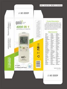 KT-4000 à distance universelle pour climatiseur-Compatible avec plus de 1000 marques (<span class=keywords><strong>Daikin</strong></span>/Carrier/LG), écran LCD et mode d'économie d'énergie - Product Image 4