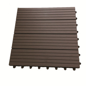 Chất lượng cao chống nứt chống trượt rãnh tự làm <span class=keywords><strong>WPC</strong></span> decking không thấm nước thiết kế sàn cho ngoài trời hoặc trong nhà - Product Image 1