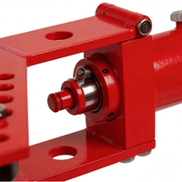 Cintreuse de tuyaux manuelle portable industrielle de 12 tonnes, machine hydraulique en acier au carbone avec support, outils de réparation de véhicules