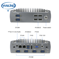 Goedkope groothandel dual-core 6e generatie MINI desktopcomputer DDR4 slot industriële pc