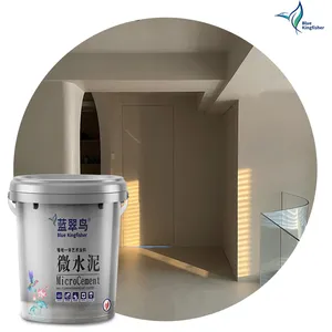 Popular Home Interior Paint Stucco Building Coating Paint Sealant Outdoor Trowel Concrete Kit Floor Wall Paint Microcement