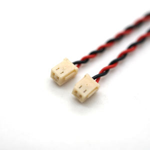 02SR-3S JST PH 1.0mm 2 PIN Connector Red schwarz twisted Pair Wire Electrical draht Harness - Product Image 1
