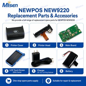 适用于 NEWPOS NEW9220 NEW9210 POS 终端机的替换电池 7.2V 7.4v 2600mAh 18.72Wh IS928 LARGE18650D 5 针锂离子电池 - Product Image 5