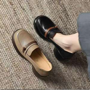 <span class=keywords><strong>Scarpe</strong></span> da <span class=keywords><strong>Donna</strong></span> <span class=keywords><strong>con</strong></span> <span class=keywords><strong>Tacco</strong></span> Alto Autunnali Eleganti Punta Quadrata Alta Qualità in Pelle per Ufficio <span class=keywords><strong>con</strong></span> <span class=keywords><strong>Tacco</strong></span> Spesso - Product Image 4