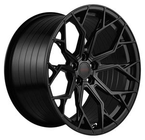 Cerchi in Lega SY-342 a Razze Sdoppiate da 19, 20, 21, 22 Pollici Neri Opachi per Chevrolet <span class=keywords><strong>Corvette</strong></span> C6 C5 C7 C8 - Product Image 2