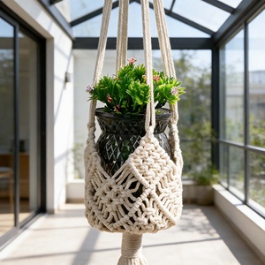 Grands pots à fleurs en céramique - Design moderne et écologique pour plantes grimpantes et succulentes - Utilisation sur bureau et balcon - Vente directe d'usine en gros - Product Image 6