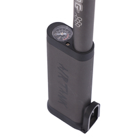 Accessoires de vélo, pompe à main classique 160 PSI, pompe manuelle haute pression avec jauge mécanique précise