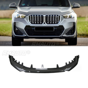 ลิ้นกันชนหน้ารถยนต์สีดำเงา ABS สำหรับ BMW X1 IX1 U11 ปี 2022-2024 รุ่น MP Style - Product Image 1