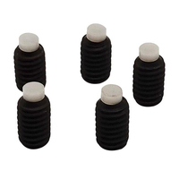 Vis sans tête hexagonale à pointe pour chien, personnalisées, de haute qualité, petites et souples, M2.5-M10, en acier inoxydable, titane, aluminium