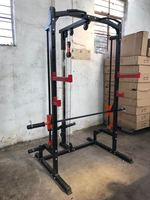 Rack de musculation multifonctionnel avec machine Smith pour l'entraînement des bras et du torse, en aluminium, équipement de fitness commercial pour salle de sport