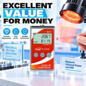 Radiómetro Integrador UV Linshang LS120 para Lámparas de Curado de 365nm con Curvas de Energía y Temperatura - Product Image 2