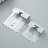 Plaque de fixation en fer de 65 mm pour miroir à queue d'aronde, pour cuisines, salles de bain, armoires - Accessoires de quincaillerie en gros