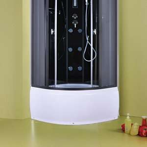 Cabina <span class=keywords><strong>de</strong></span> <span class=keywords><strong>Ducha</strong></span> <span class=keywords><strong>de</strong></span> Diseño Moderno Estilo Europeo <span class=keywords><strong>con</strong></span> Marco <span class=keywords><strong>de</strong></span> Aluminio y <span class=keywords><strong>Plato</strong></span> <span class=keywords><strong>de</strong></span> ABS, Fácil <span class=keywords><strong>de</strong></span> Mantener, <span class=keywords><strong>con</strong></span> Puertas Corredizas - Product Image 3