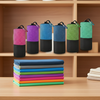 Serviette de sport de voyage - Séchage rapide, douce, légère, absorbante, compacte, lavable en machine, camping, gym, plage, bain, yoga, natation