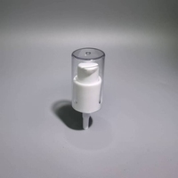 Harga Pabrik Grosir Pompa Aluminium Elektrokimia 18 Gigi Warna Putih Kabut dengan Cangkang Luar AS, Cocok untuk Botol Lotion Perawatan Kulit