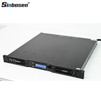 Procesador de Audio de Alto Rendimiento Dsp Fir Digital Clase D, Amplificador de Potencia de Sonido de 6600w, Sinbosen D4 3500 Dsp