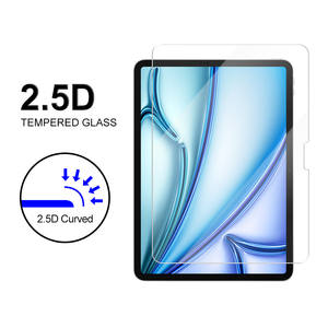 Protector de Pantalla de Vidrio Templado VMAX 2.5D Transparente 9H 0.33mm Anti-Impactos Universal para iPad Air <span class=keywords><strong>11</strong></span> Pulgadas 2024 2025 - Product Image 1