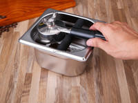Nouveau détachable 1/6 taille vente chaude EU Style GN casserole personnalisée en acier inoxydable 201 100mm hauteur frapper boîte café