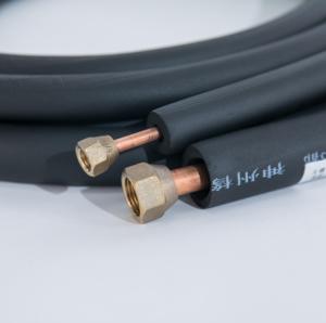 उच्च गुणवत्ता वाले स्प्लिट एयर कंडीशनर ट्यूब 1/8 1/2 3/4 3/8 कॉपर लाइन सेट पी रबर इन्सुलेटेड हेवीक कॉपर पाइप 7/8 कॉपर लाइन सेट - Product Image 4