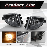 Feux antibrouillard halogènes de haute qualité avec garantie pour BMW Série 5 F10 2010 2011 2012 2013 2014 63177216885 63177216886