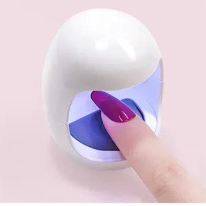 Мини Милая быстроотверждаемая Сушилка для ногтей с пользовательским логотипом УФ/LED USB в форме яйца лампа для ногтей