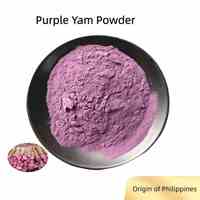 Poudre d'igname violette de qualité alimentaire OEM sous marque privée, pressée à froid, prête à être expédiée, 100 % pure, sans additifs, origine Chine Shanghai, en bouteille ou en conserve