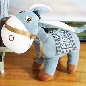 Jouets en peluche âne Neddy mignons et personnalisés, animaux de <span class=keywords><strong>ferme</strong></span>, vente en gros à bas prix, cadeaux pas chers - Product Image 5