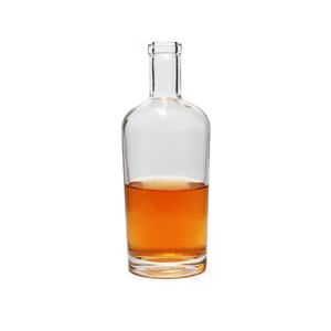 Bouteille en verre super flint durable <span class=keywords><strong>de</strong></span> 500 ml et 750 ml personnalisable pour rhum, spiritueux, whisky <span class=keywords><strong>de</strong></span> <span class=keywords><strong>Bordeaux</strong></span>, échantillon gratuit, bouchon estampé à chaud – Vente en gros - Product Image 3