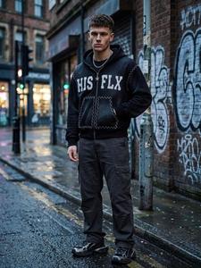 ชุดฮู้ดดี้ซันเฟด ผ้าเฟรนช์เทอร์รี่หนานุ่ม 100% คอตตอน ล้างสีแบบแอซิดวอช ฮู้ดดี้พูลโอเวอร์สำหรับฤดูหนาว น้ำหนัก 450 กรัม ซันเฟด - Product Image 6