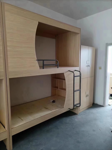 Cama litera cápsula de madera más popular con estructura de acero para hostales juveniles y uso en hoteles para adultos - Product Image 3