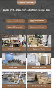 Yongteng Camilla de Masajes Plegable de Lujo en Cuero Estilo Moderno Cama Portátil para Spa y Terapia Facial - Product Image 5